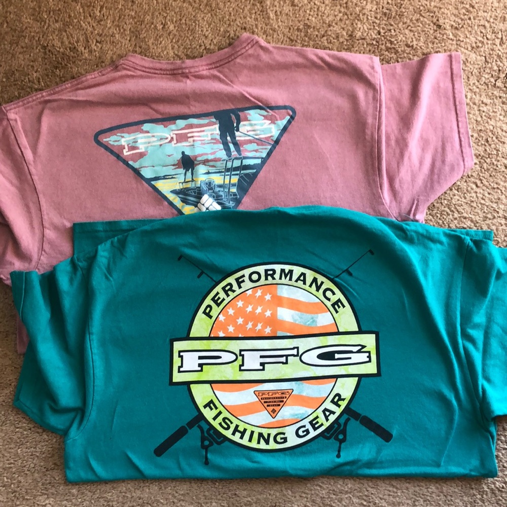 Columbia PFG tshirts 2pack